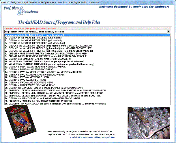 4stHead Design Suite v11 ~ 4-Stroke Cylinder Head Design